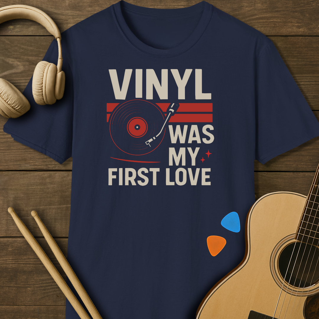 SOUNDOSE First Love T-Shirt — Navy t-shirt