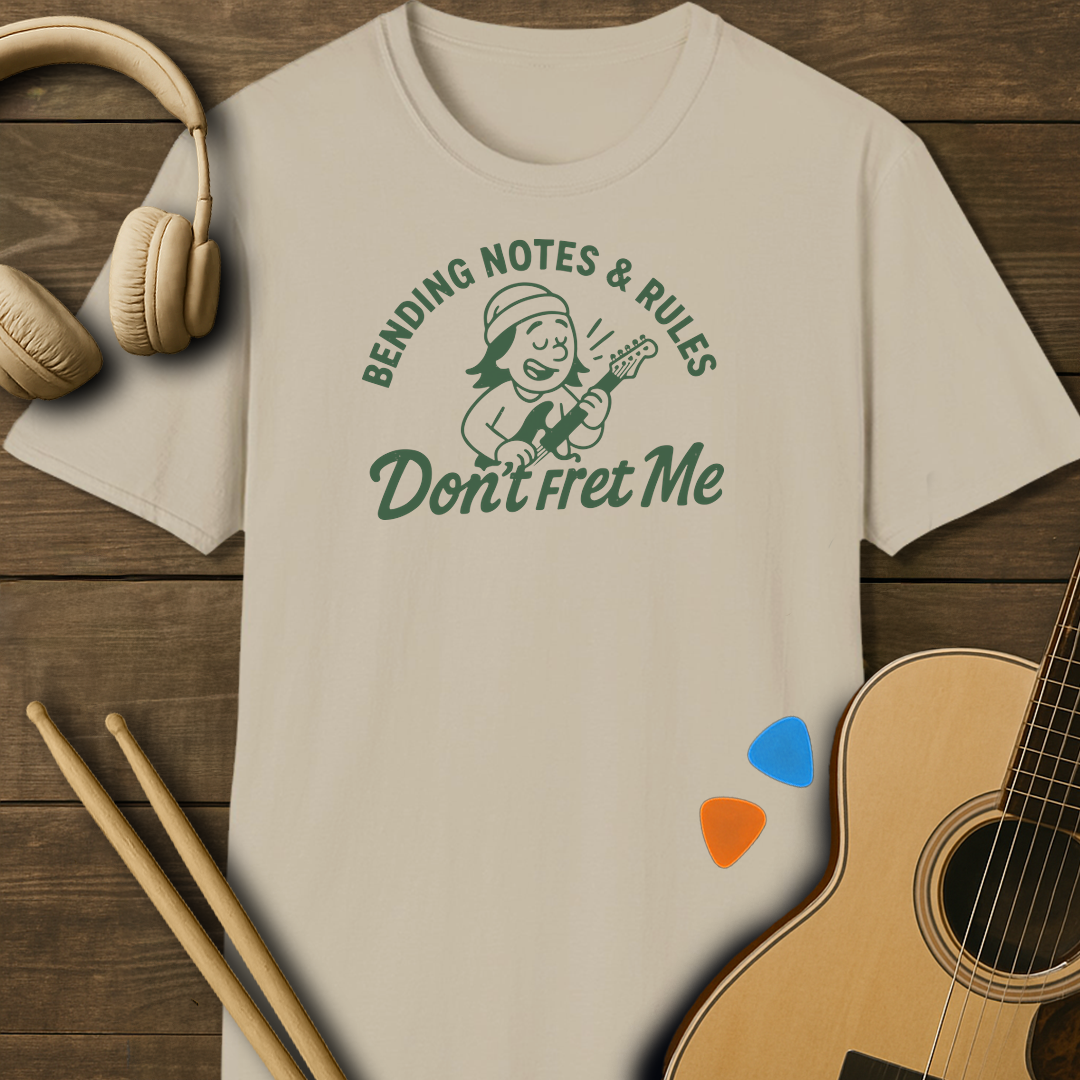 SOUNDOSE Fret Me T-Shirt — Sand t-shirt