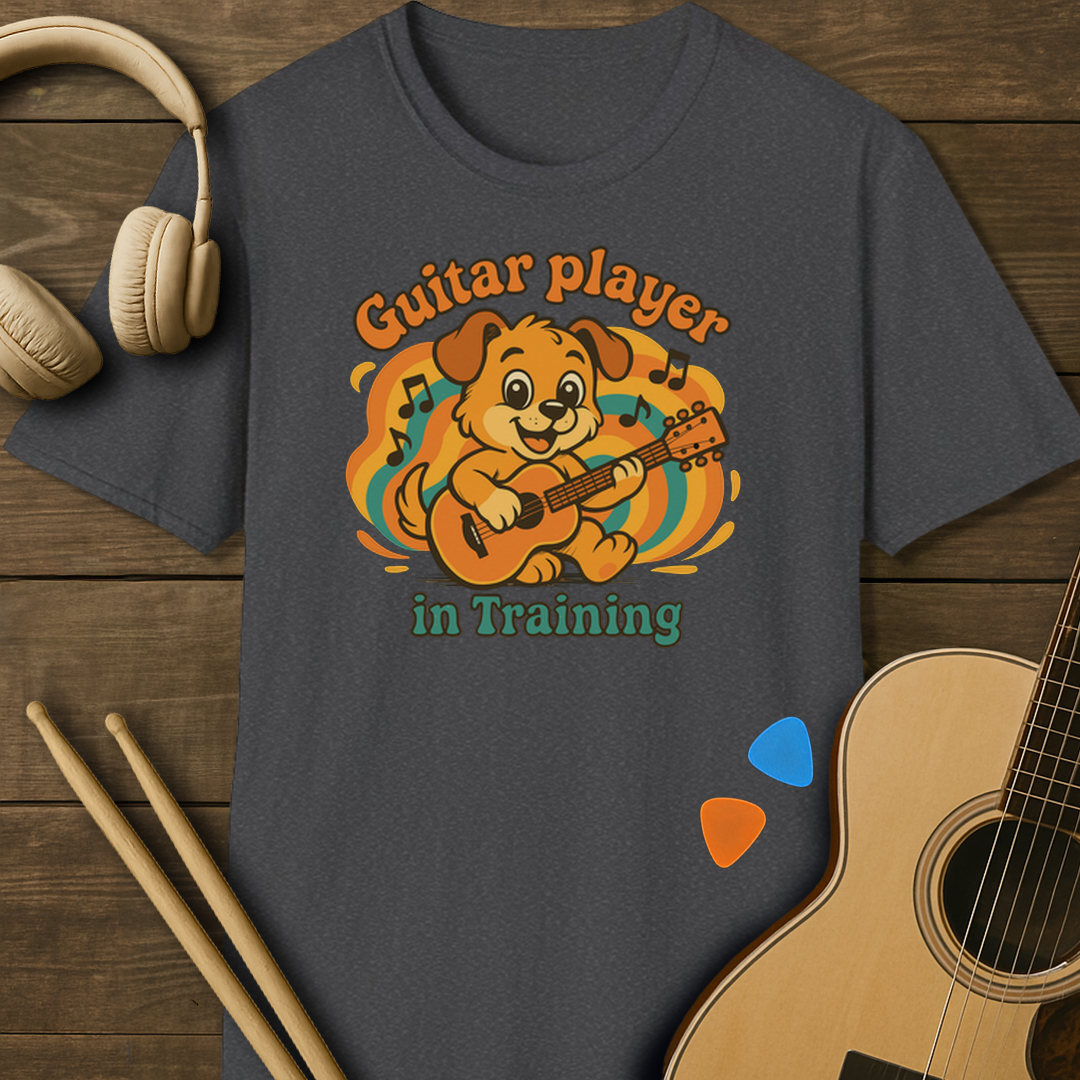 SOUNDOSE Guitar Training T-Shirt — Dark Heather t-shirt