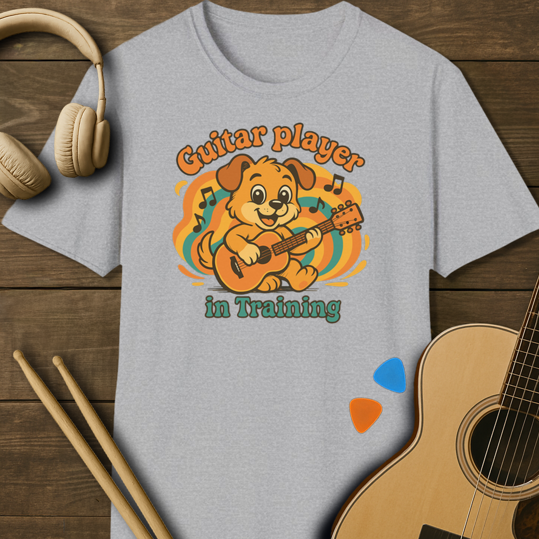 SOUNDOSE Guitar Training T-Shirt — Sport Grey t-shirt