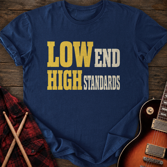 SOUNDOSE High Standards T-Shirt — Navy t-shirt