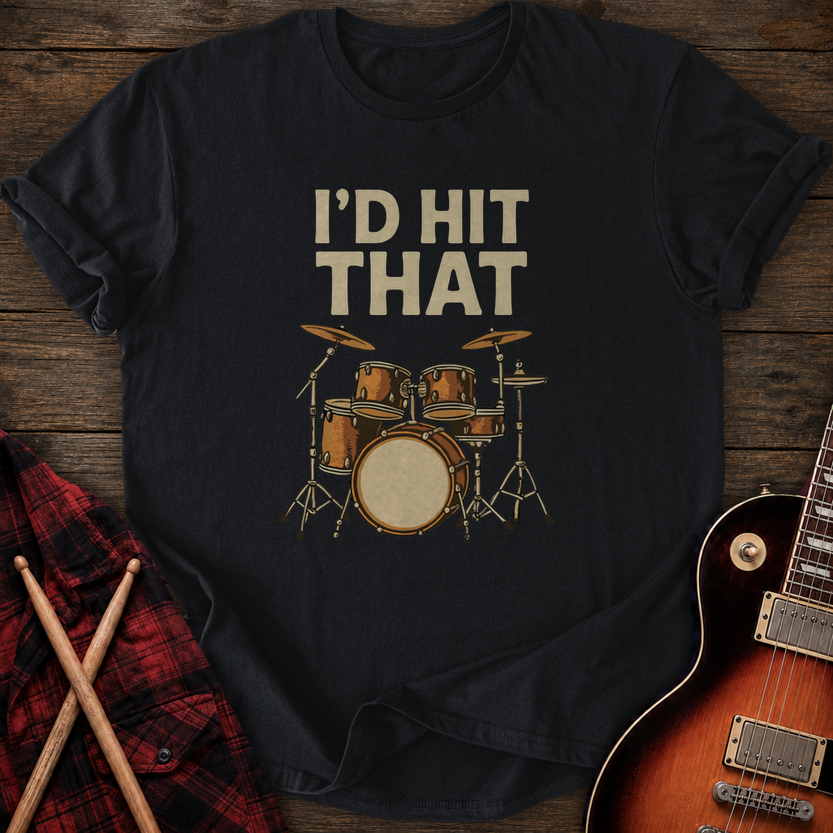 SOUNDOSE Hit That  T-Shirt — Black t-shirt