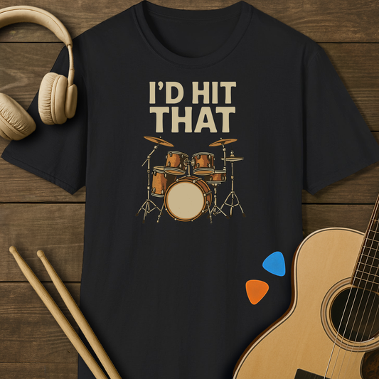 SOUNDOSE Hit That  T-Shirt — Black t-shirt