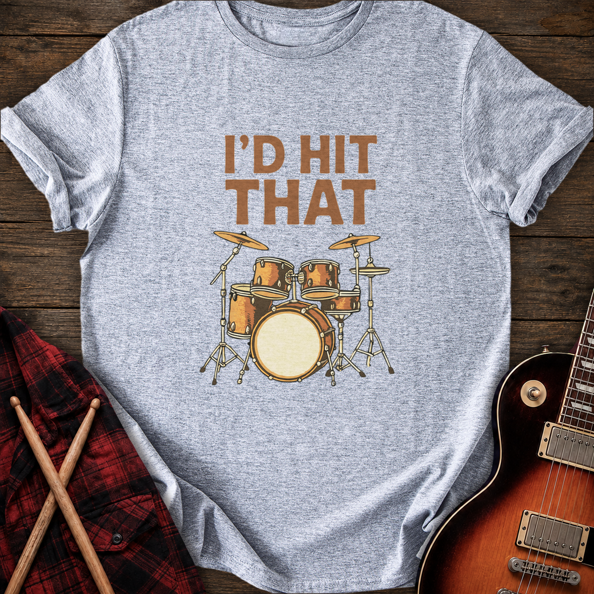 SOUNDOSE Hit That  T-Shirt — Sport Grey t-shirt