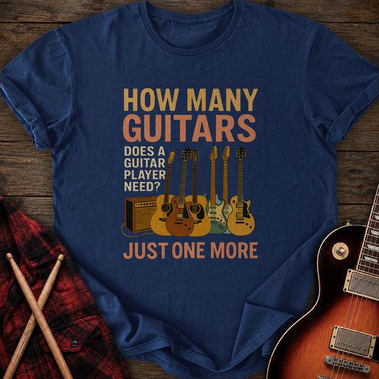 SOUNDOSE How Many T-Shirt — Navy t-shirt