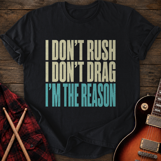SOUNDOSE I'm The Reason T-Shirt — Black t-shirt