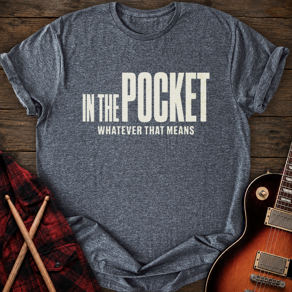 SOUNDOSE In The Pocket T-Shirt — Dark Heather t-shirt