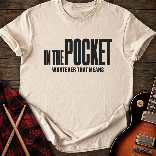 SOUNDOSE In The Pocket T-Shirt — Sand t-shirt