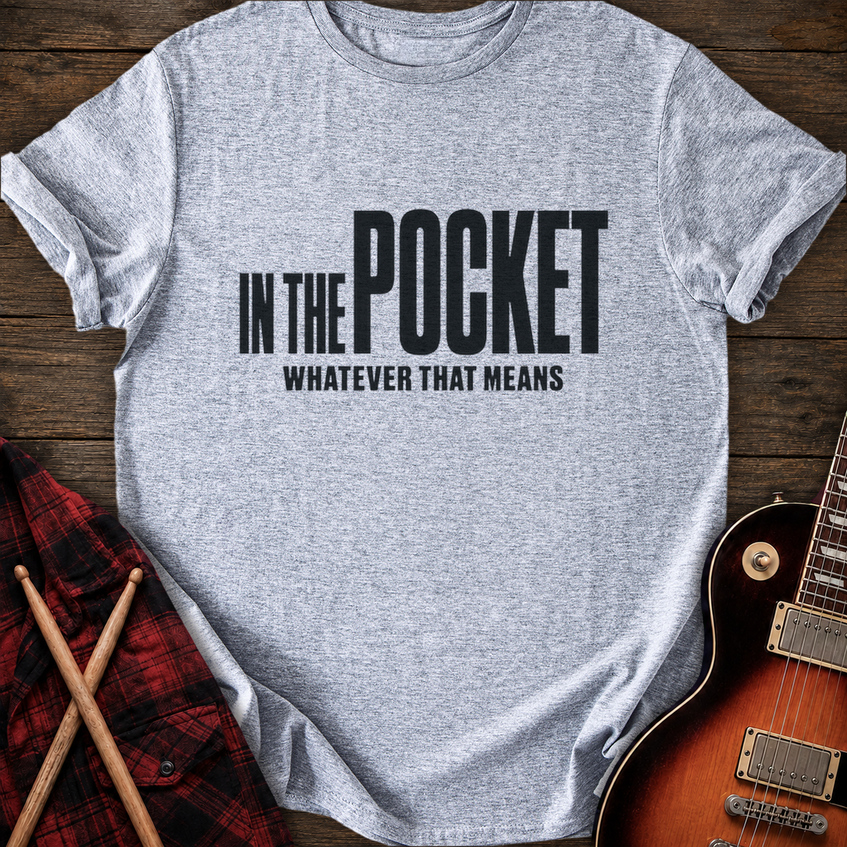 SOUNDOSE In The Pocket T-Shirt — Sport Grey t-shirt