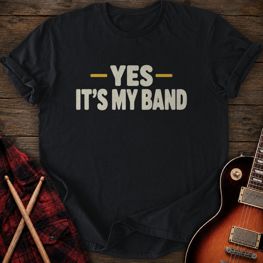 SOUNDOSE It's My Band T-Shirt — Black t-shirt