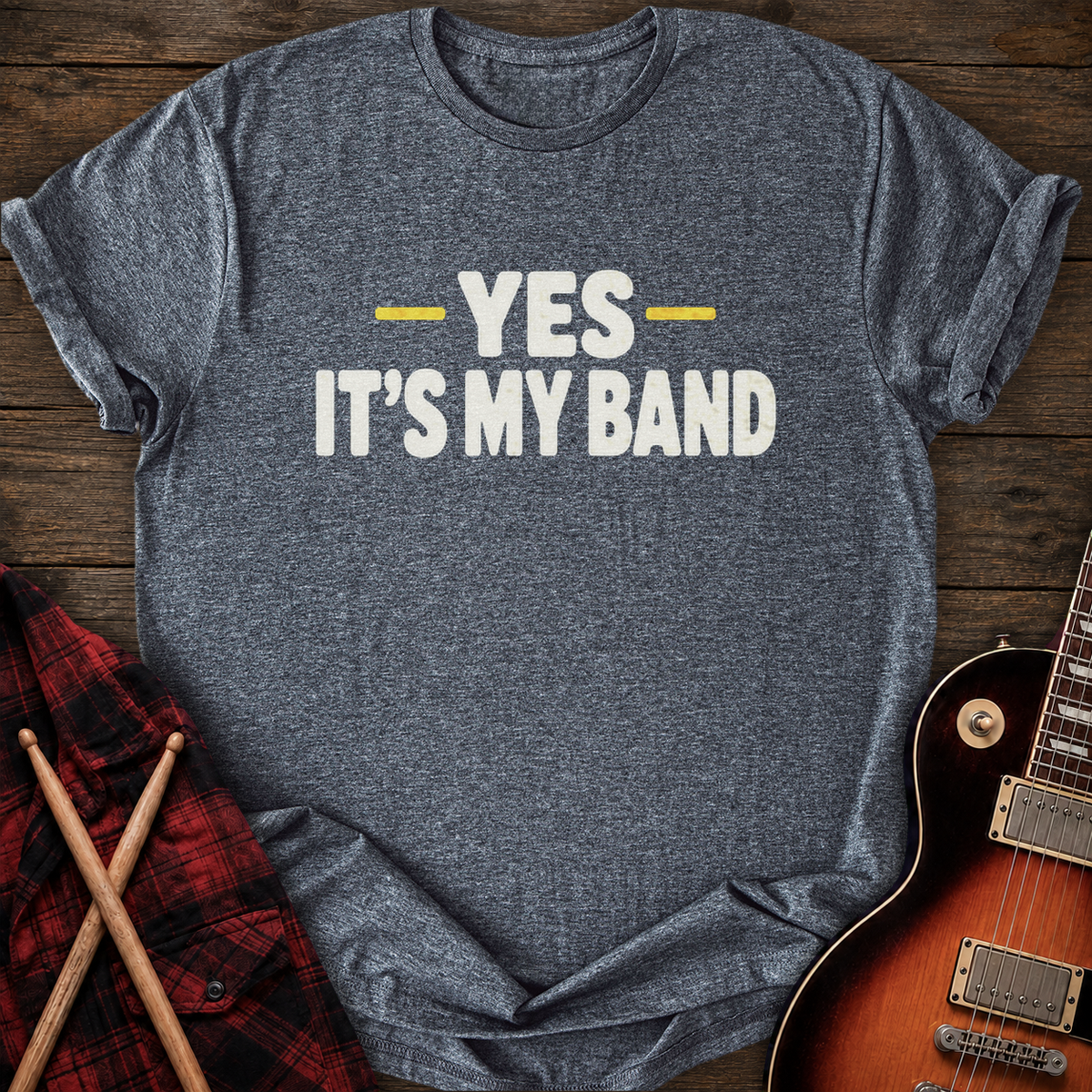 SOUNDOSE It's My Band T-Shirt — Dark Heather t-shirt