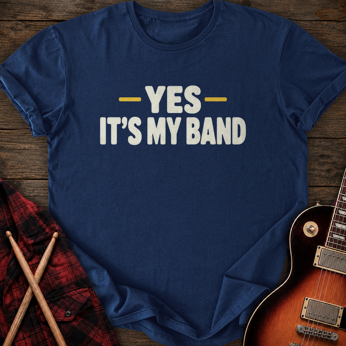 SOUNDOSE It's My Band T-Shirt — Navy t-shirt