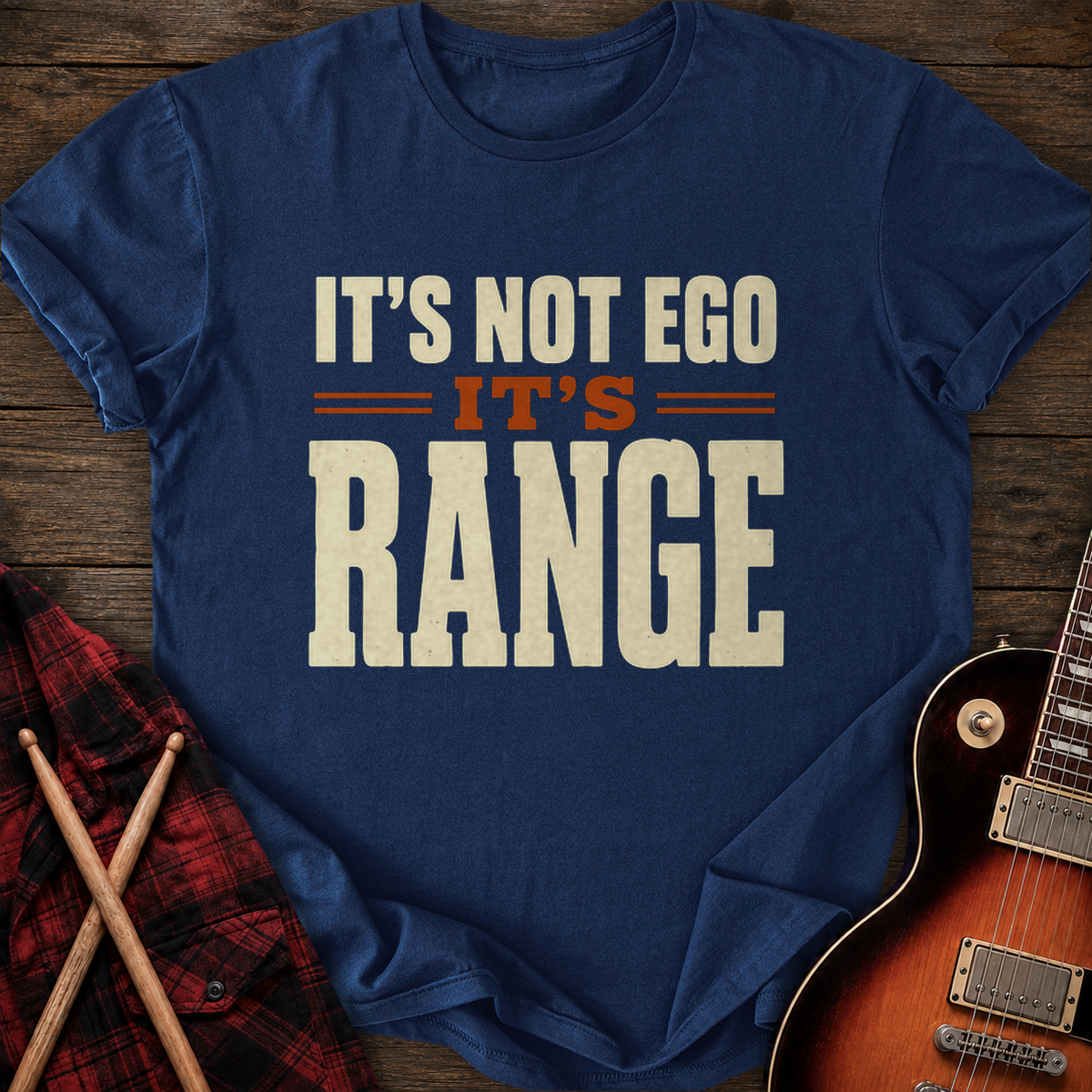 SOUNDOSE It's Range T-Shirt — Navy t-shirt
