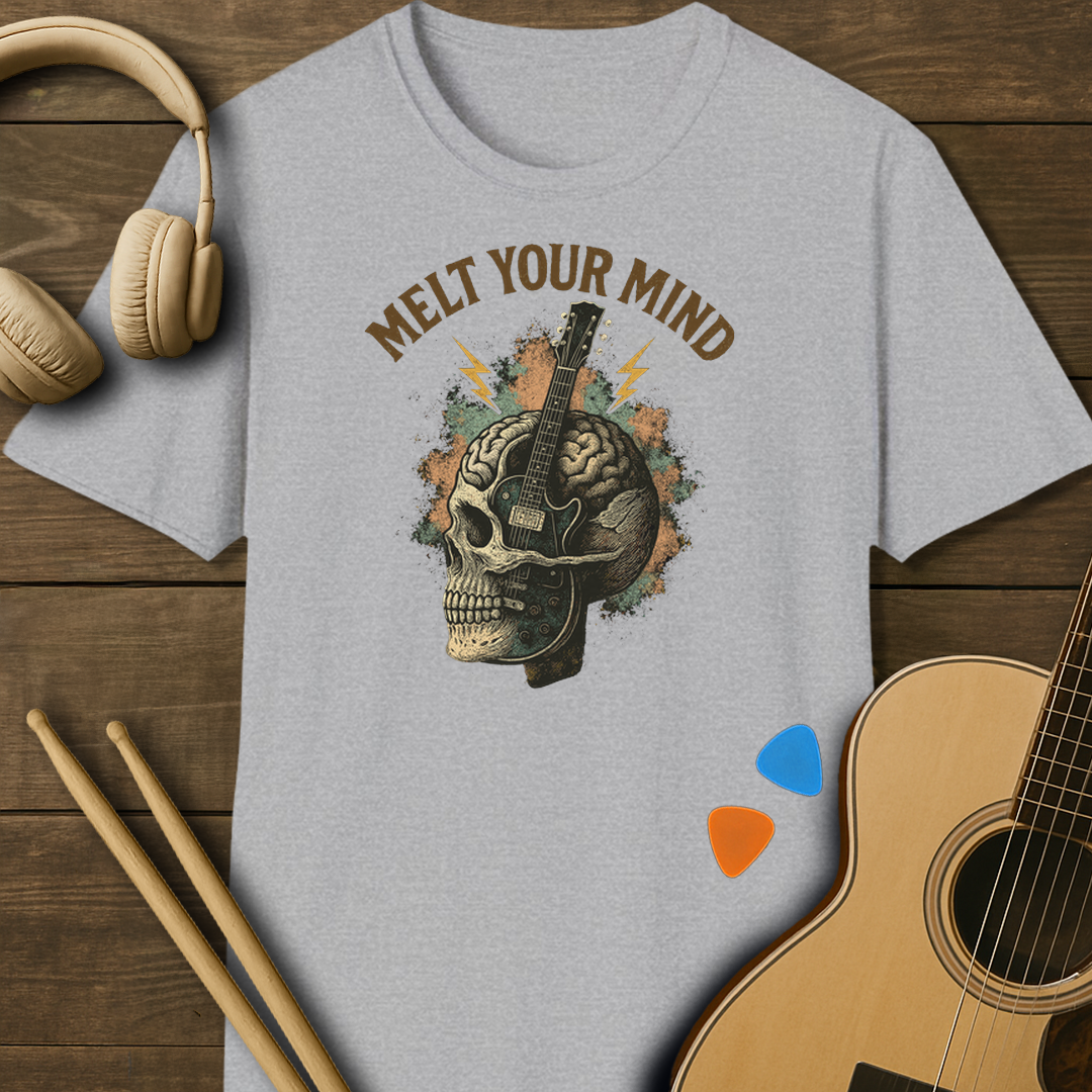 SOUNDOSE Mind Melter T-Shirt — Sport Grey t-shirt