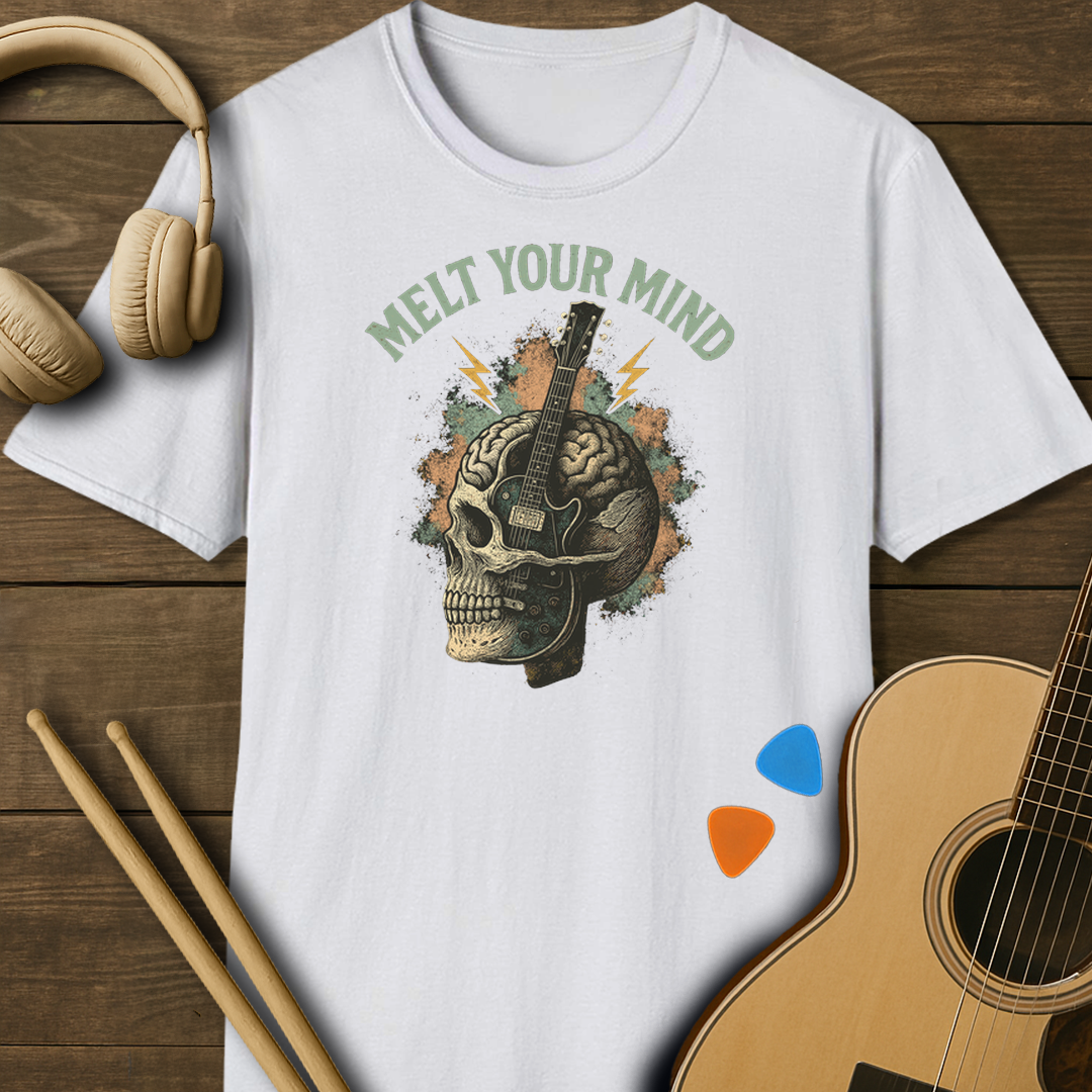 SOUNDOSE Mind Melter T-Shirt — White t-shirt