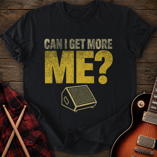 SOUNDOSE More Me T-Shirt — Black t-shirt