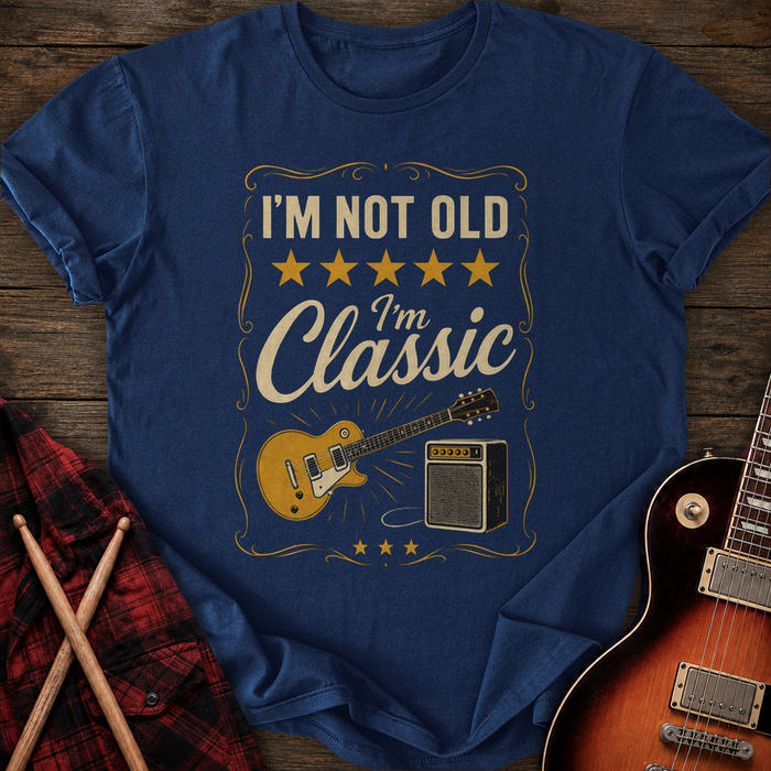 SOUNDOSE Not Old T-Shirt — Navy t-shirt