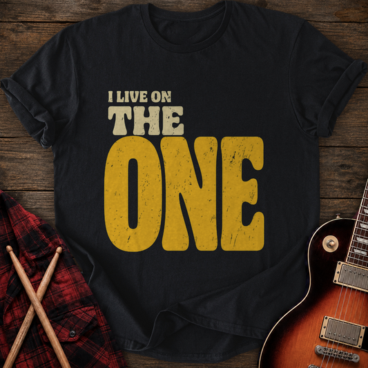 SOUNDOSE On The One T-Shirt — Black t-shirt