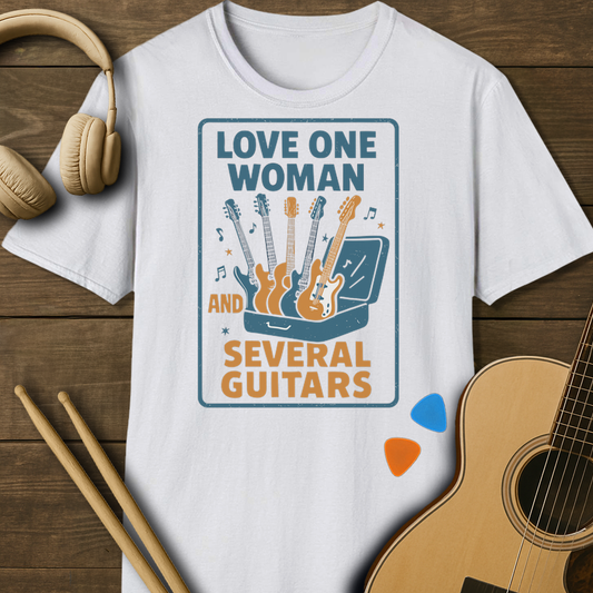 SOUNDOSE One Woman T-Shirt — White t-shirt
