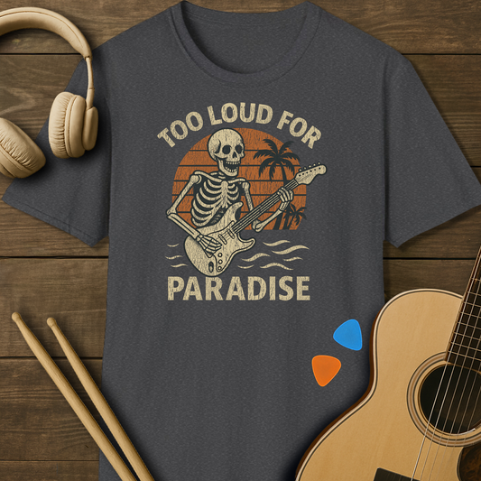 SOUNDOSE Paradise Loud T-Shirt — Dark Heather t-shirt
