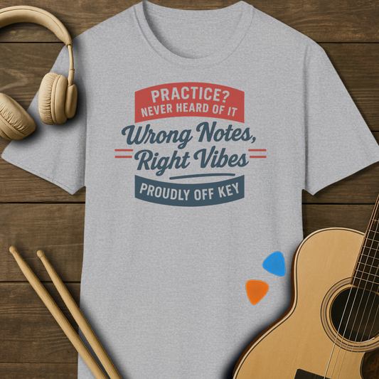 SOUNDOSE Right Vibes T-Shirt — Sport Grey t-shirt