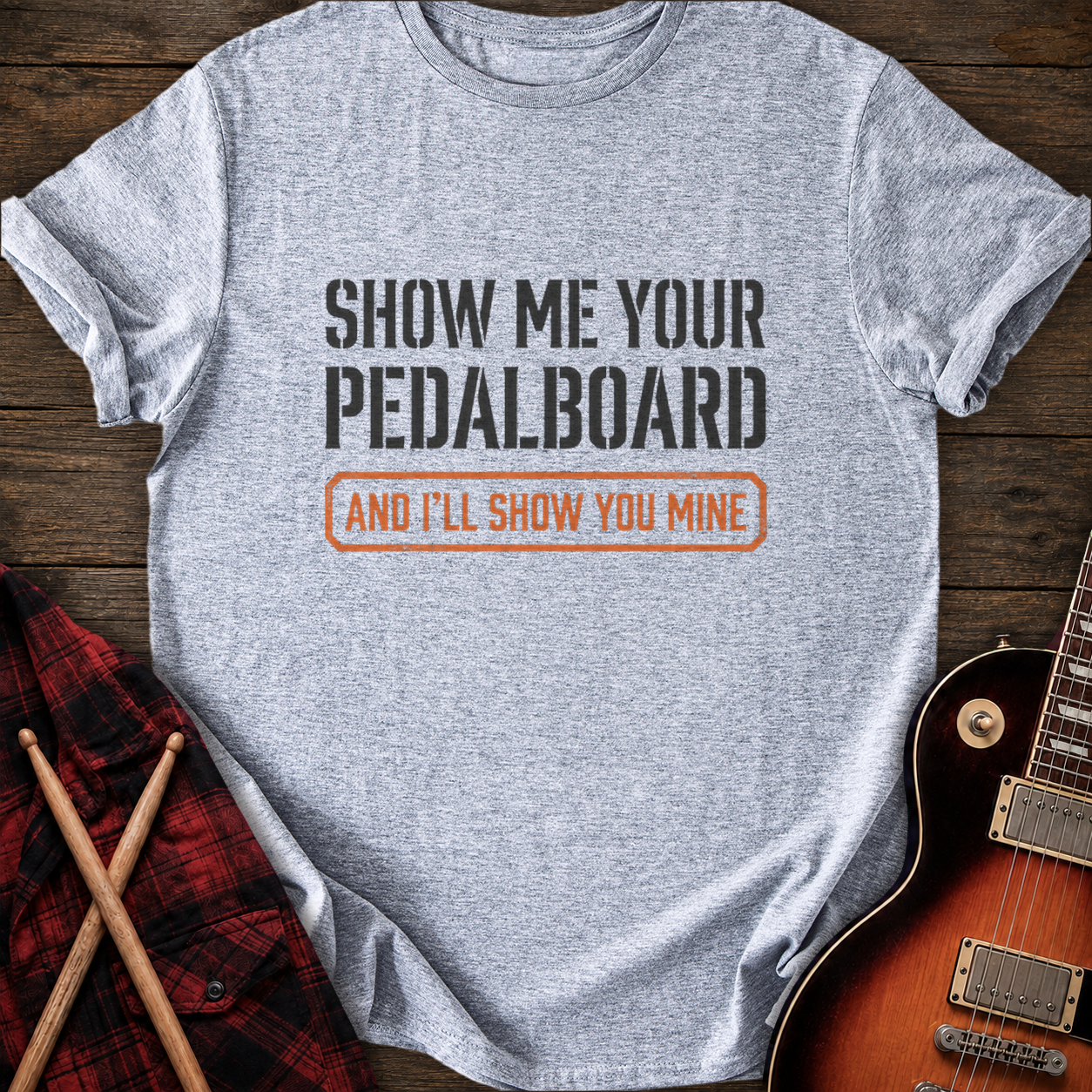 SOUNDOSE Show Me Yours T-Shirt — Sport Grey t-shirt
