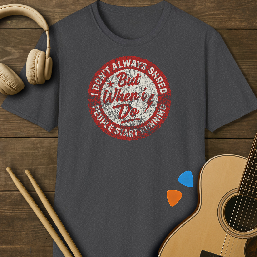 SOUNDOSE Shread T-Shirt — Dark Heather t-shirt
