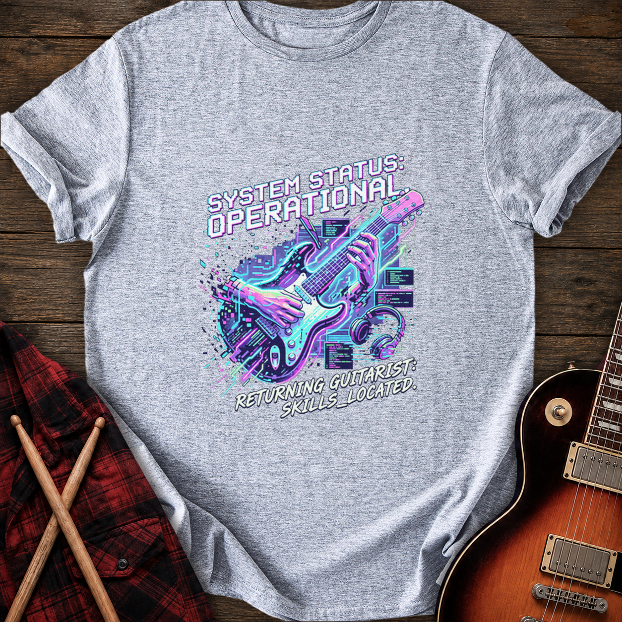 SOUNDOSE System Operational T-Shirt — Sport Grey t-shirt