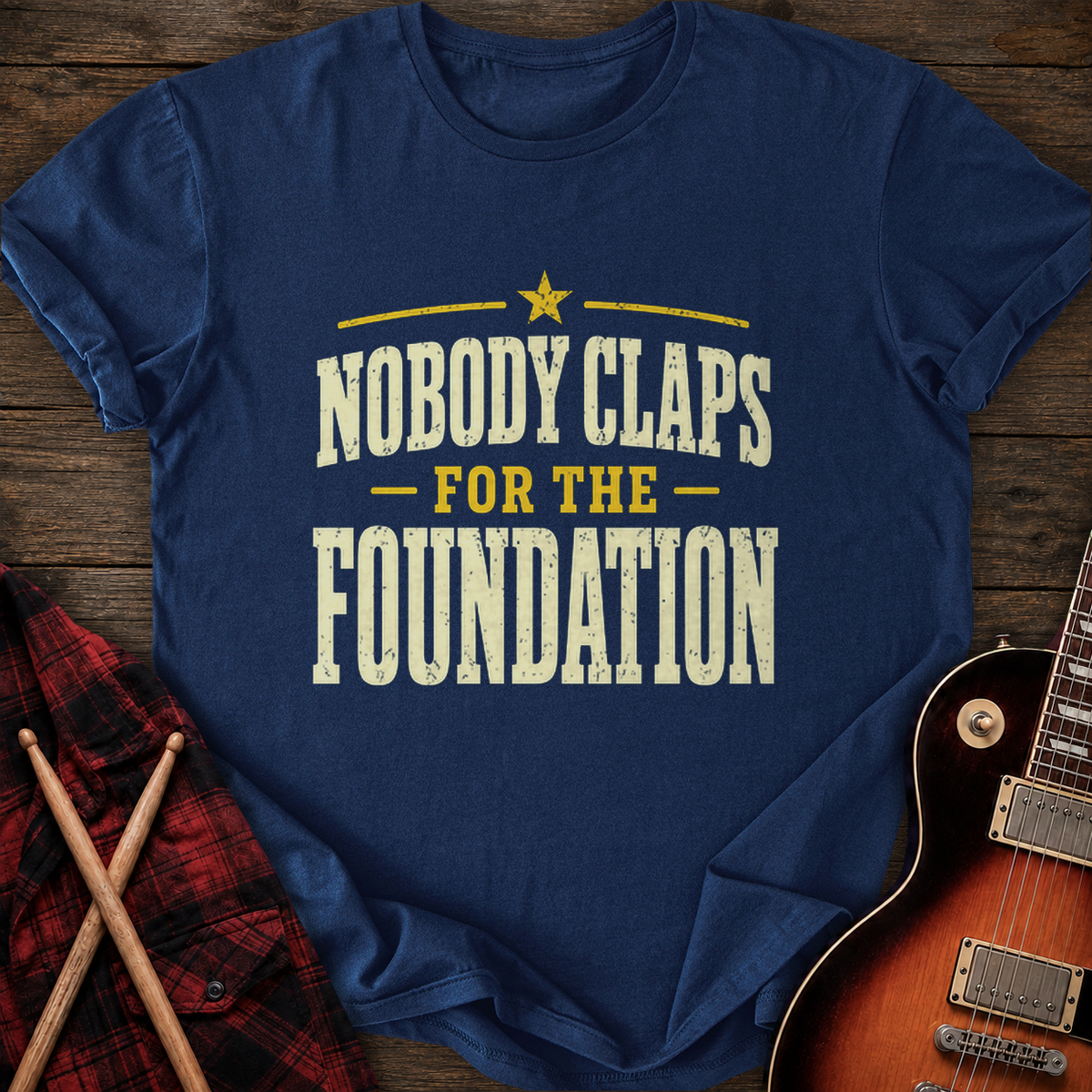 SOUNDOSE The Foundation T-Shirt — Navy t-shirt