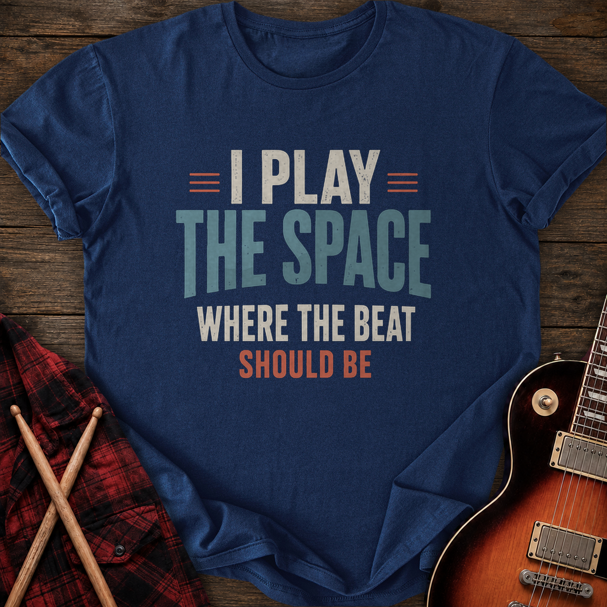 SOUNDOSE The Space T-Shirt — Navy t-shirt
