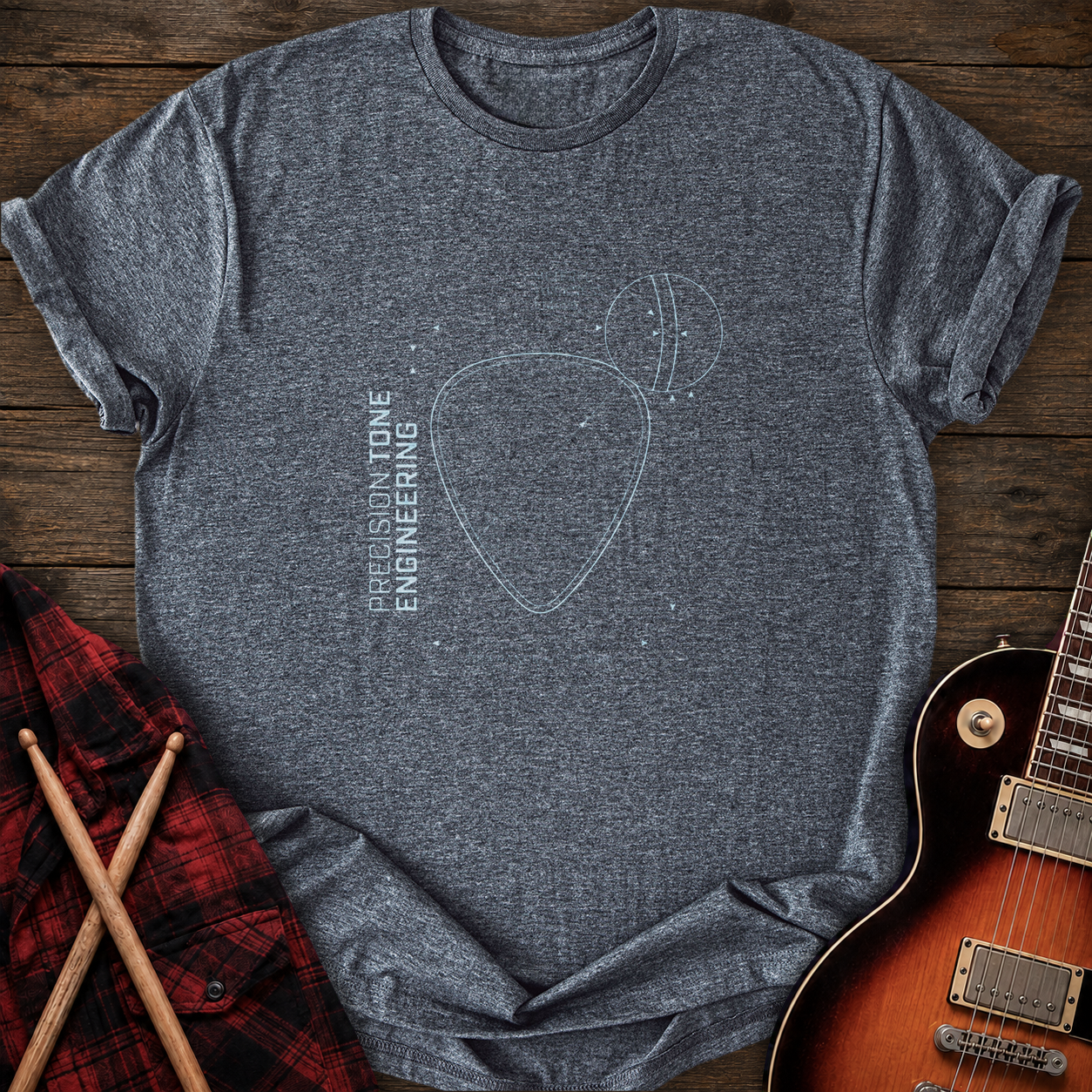 SOUNDOSE Tone Engineering T-Shirt — Dark Heather t-shirt