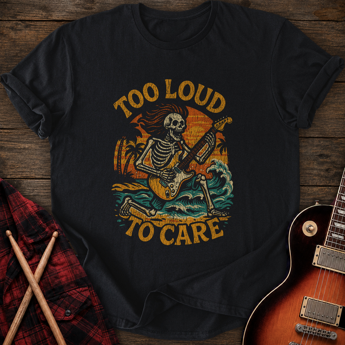 SOUNDOSE Too Loud T-Shirt — Black t-shirt