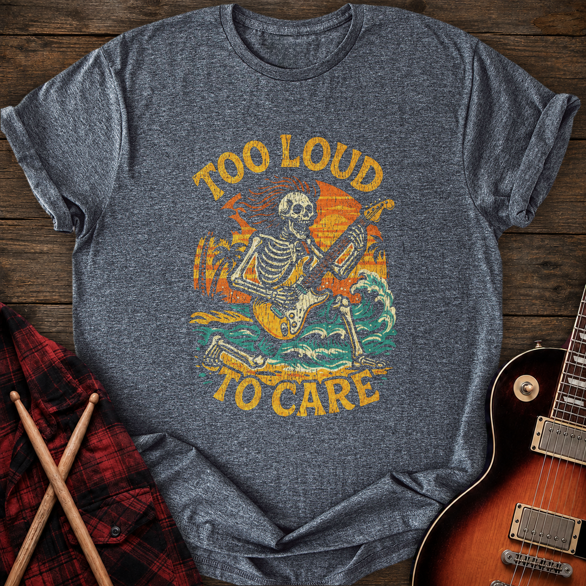 SOUNDOSE Too Loud T-Shirt — Dark Heather t-shirt