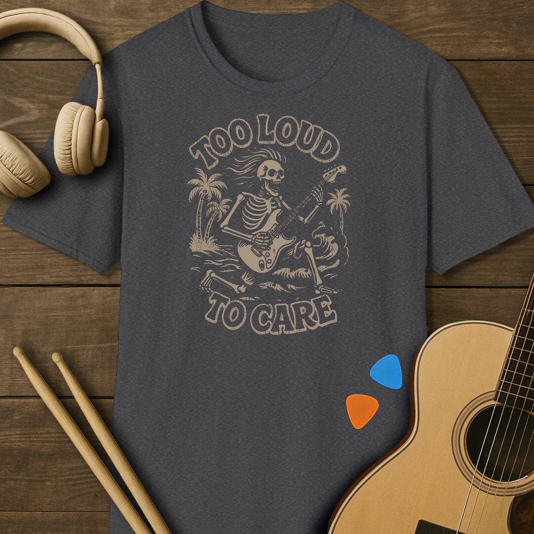 SOUNDOSE Too Loud T-Shirt — Dark Heather t-shirt