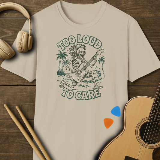 SOUNDOSE Too Loud T-Shirt — Sand t-shirt