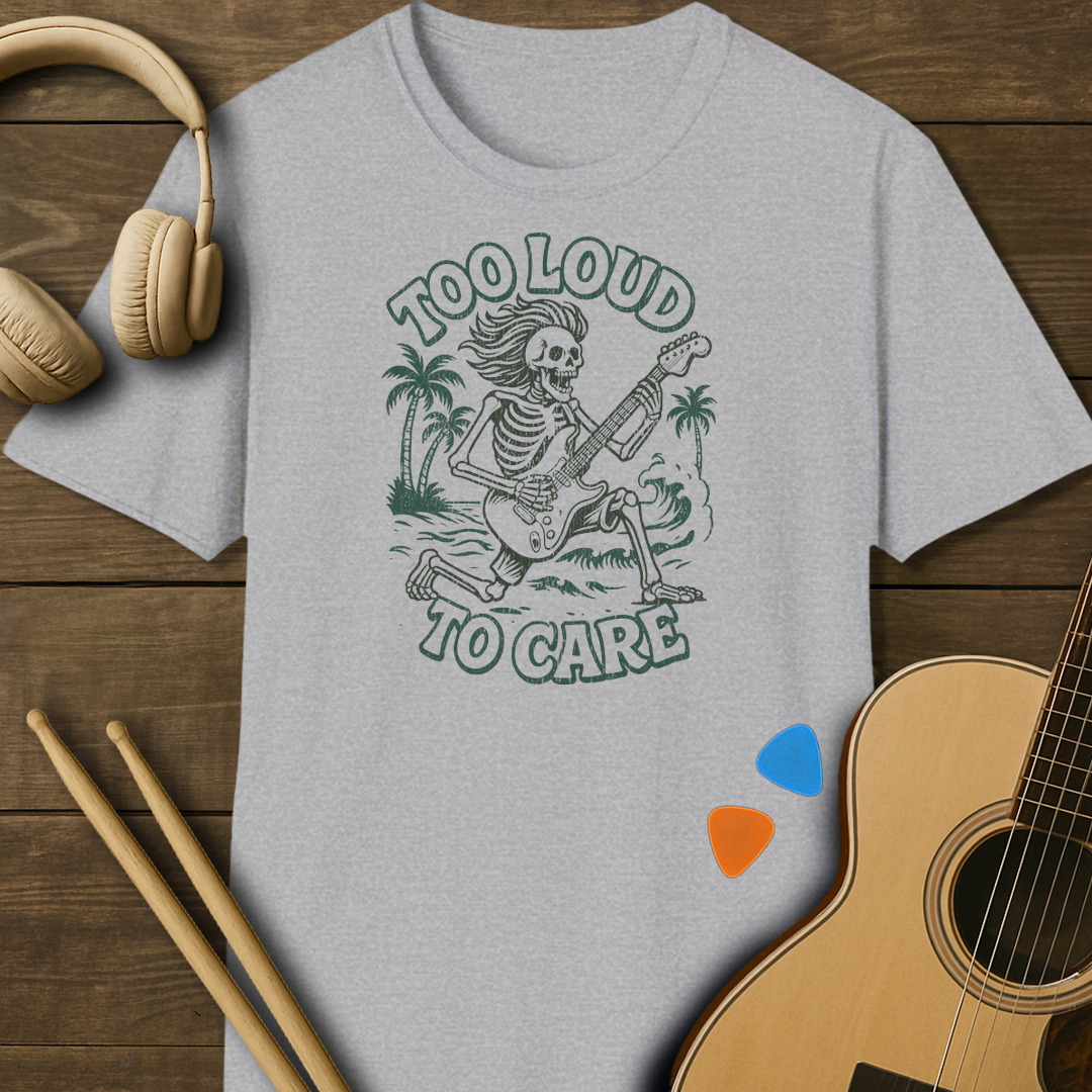 SOUNDOSE Too Loud T-Shirt — Sport Grey t-shirt