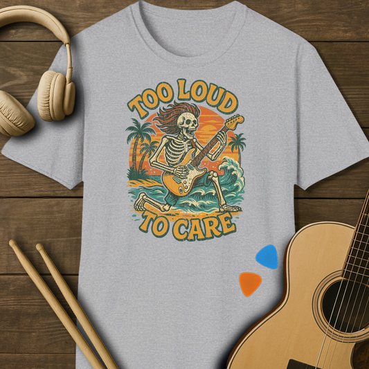 SOUNDOSE Too Loud T-Shirt — Sport Grey t-shirt