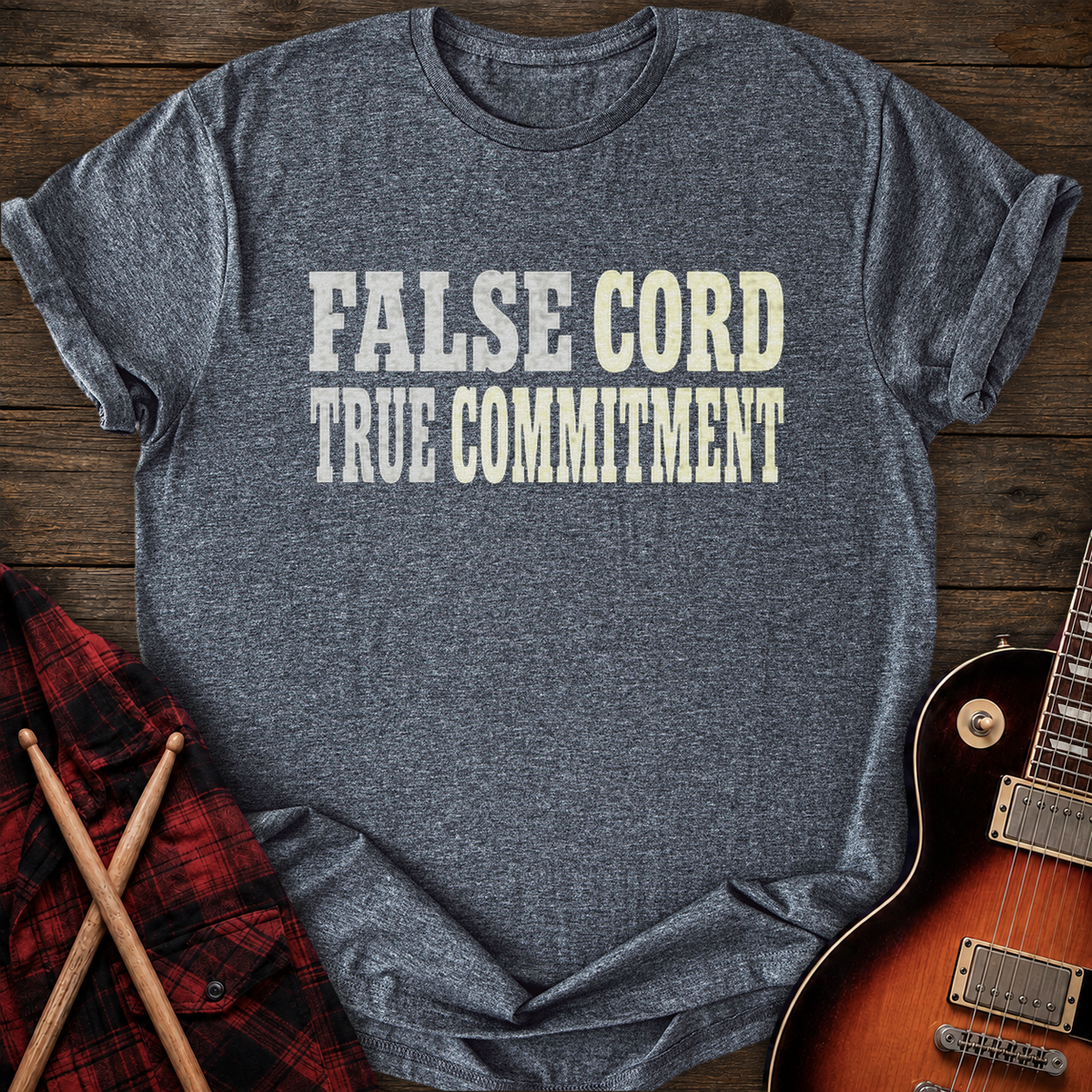 SOUNDOSE True Commitment T-Shirt — Dark Heather t-shirt