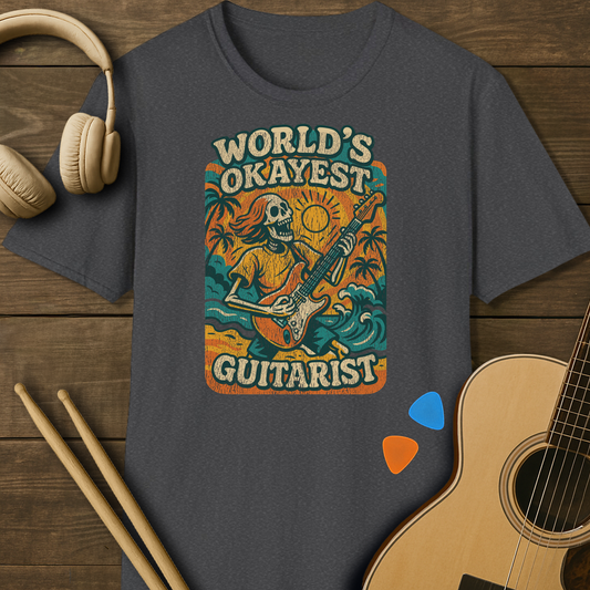 SOUNDOSE World’s Okayest T-Shirt — Dark Heather t-shirt